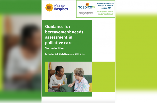 Front cover of the bereavement needs guide