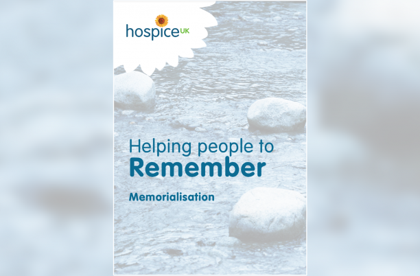 Front cover of the Memorialisation publication