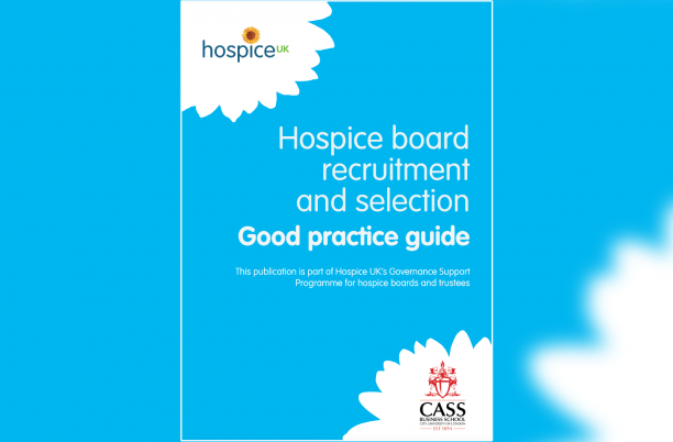 Front cover of the hospice board recruitment guide