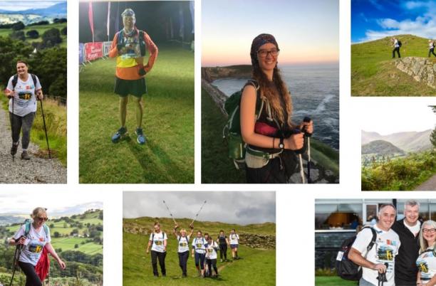 Hiking Challenge photo collage