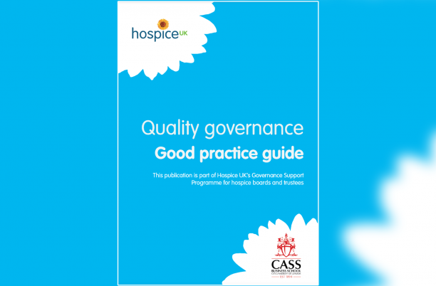 Front cover of the Quality Governance guide