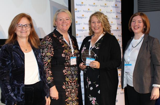 The winner of the 2022 Tackling Inequalities Award, supported by PwC Foundation, was Prince and Princess of Wales Hospice, Glasgow: Young Adult Service
