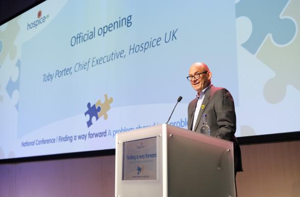 Hospice UK's CEO, Toby Porter, gave this speech at the opening session of the 2022 National Conference.