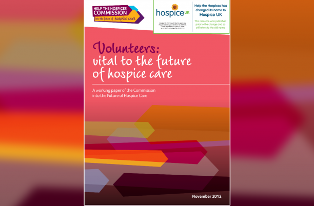 Front cover of the Volunteers vital to our future report
