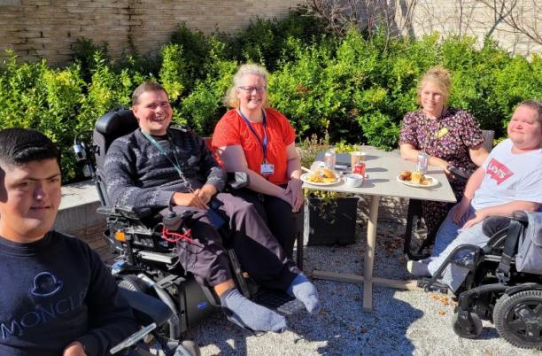 The Prince & Princess of Wales Hospice has developed a pioneering service to support the wellbeing of young adults living with life-limiting conditions and their families as they move from child to adult hospice services.