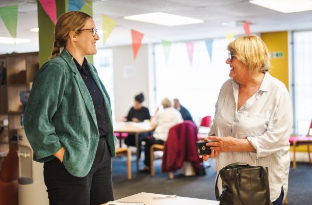 Find out how Strathcarron hospice has developed a storytelling culture across all areas of the hospice