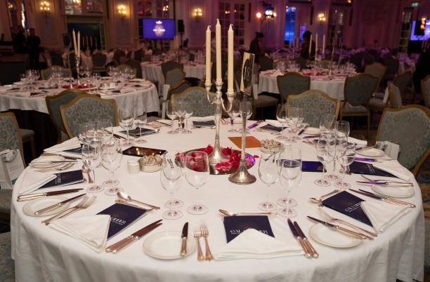 Hospice UK Gala Dinner table 2023