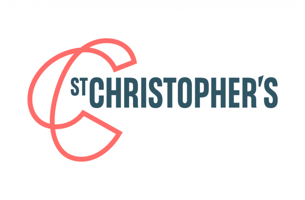 St Christopher's new logo 2023 jobs board