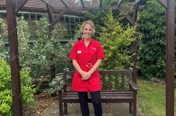 Calley-Anne’s work in her role as Activities Coordinator at The Myton Hospices means she has an important part to play in patients’ wellbeing
