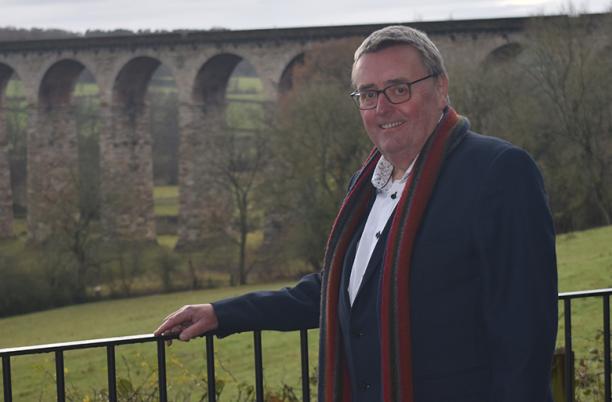 Tony Collins, who received an OBE in the New Year's Honours List