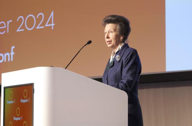 Her Royal Highness The Princess Royal has officially opened the Hospice UK National Conference in Glasgow