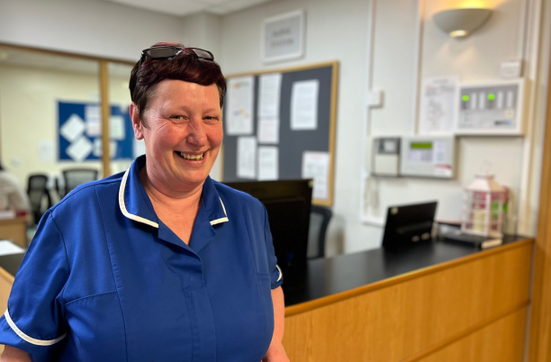 Training for care home staff on dementia at end of life