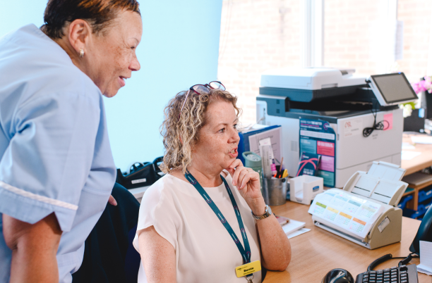 Co-ordinated care for people living with frailty