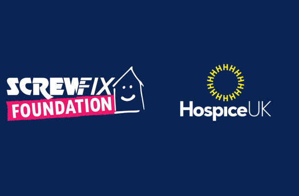 Hospice UK have been announced by the Screwfix Foundation as their newest charity partner
