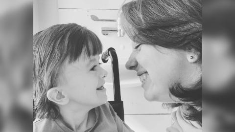 Isla and her mum Gemma