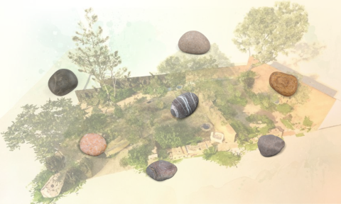 Pebble dedication in Hospice UK's virtual garden of compassion