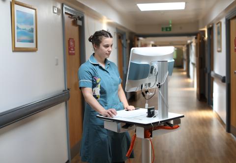 Technology in hospice care - responsibility
