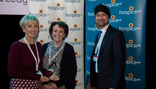 Mountbatten Community Team won the Towergate Hospice Team of the Year Award in 2021