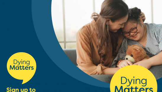 Dying Matters leaflet screenshot