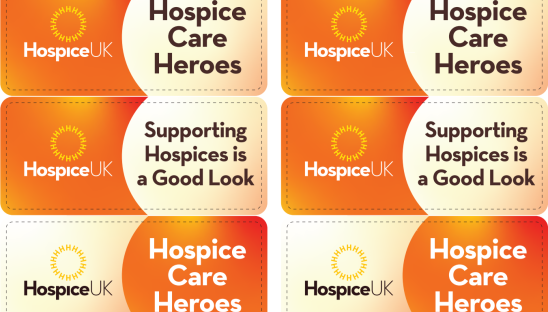 Hospice Care Week stickers