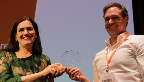 Dr Adam Baker, Weston Hospicecare, is the 2024 Emerging Leader of the Year Award, announced at the Hospice UK National Conference