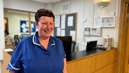 Training for care home staff on dementia at end of life