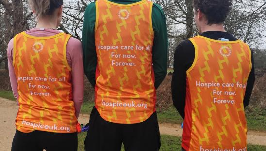 Runners in the park