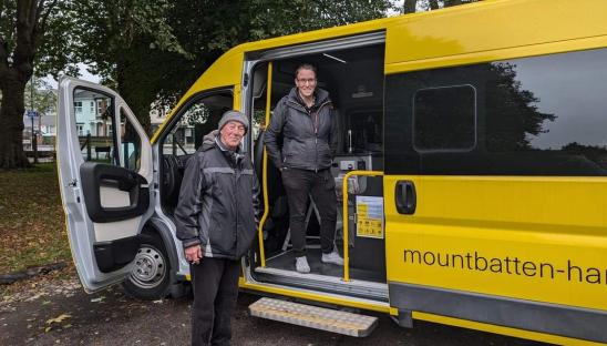 How Mountbatten Hampshire has refitted a minibus to improve community engagement.
